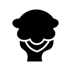 Broccoli Diet Fruits Glyph Icon