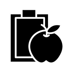 Diet Fruit Healthy Glyph Icon