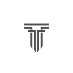 column Logo and symbol vector Template