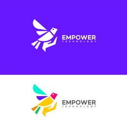 Empowerment Technology Logo Icon Brand Identity Sign Symbol 