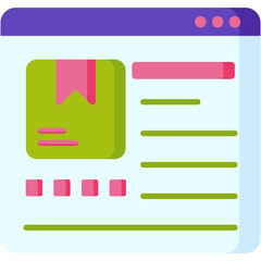 Obraz premium Product Description Illustration