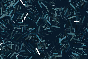 Dark blue vector pattern with narrow lines.