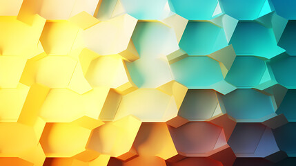 Background with hexagonal texture