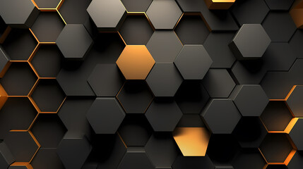 Background with hexagonal texture