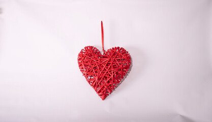 Coeur rouge st- valentin