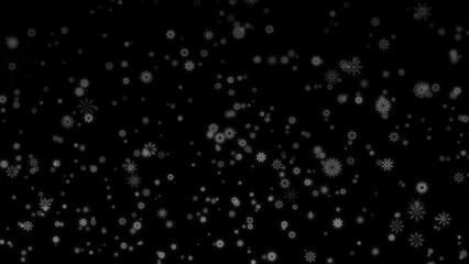 Grey snowlike pattern on dark asphalt, resembling Monochrome photography
