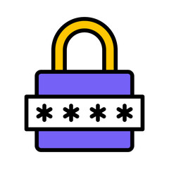 Secure Password Icon	
