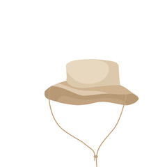 vector summer hat