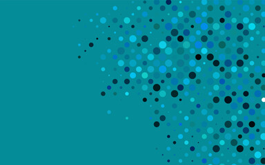 Light BLUE vector backdrop with dots.