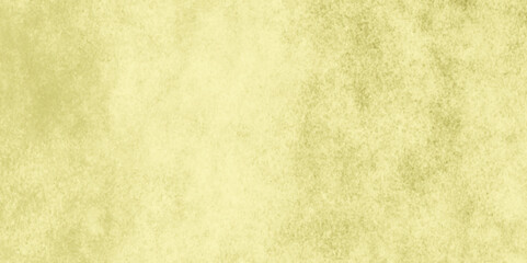 Saturated yellow colored low contrast Concrete textured background. aquarelle painted natural mat monochrome plaster illustration. Interior design background, banner, wallpaper.