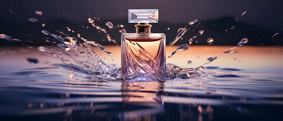 Popular minimalist studio shot fragrances, luxury fragrances