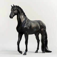 Horse Photorealistic Illustration