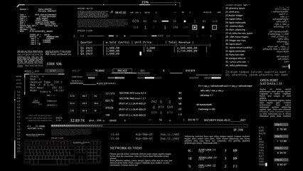 A monochrome image displaying a circuit component pattern on a computer screen