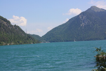 sea in the mountains