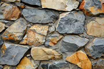 Vintage Stone Wall and Patio Texture - Modern and Antique Background Design