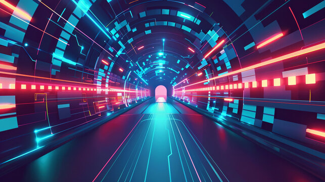 A vector composition of a virtual private network