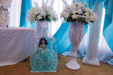 CAKE AND FRUIT DECORATION FOR CELEBRATION BIRTHDAY 15 & 16