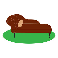 Sofa chair icon