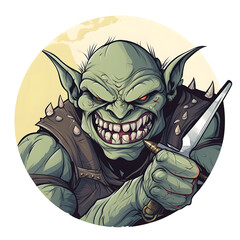 Orc chronicles chronicling the saga of orc illustration