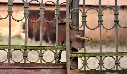 Old rusty gate