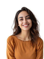 Indian woman transparent background