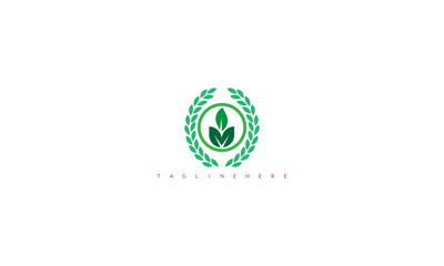 vector logo design for agriculture.