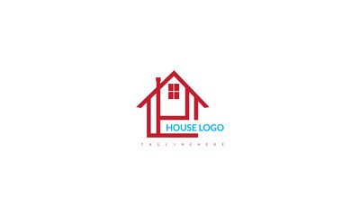 CREATIVE HOUSE LOGO DESIGN TEMPLATE.