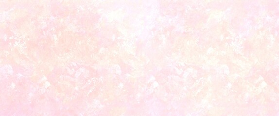 Fototapeta premium Light orange pink stone marble background with white elements