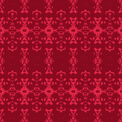 Old wallpaper on the wall.