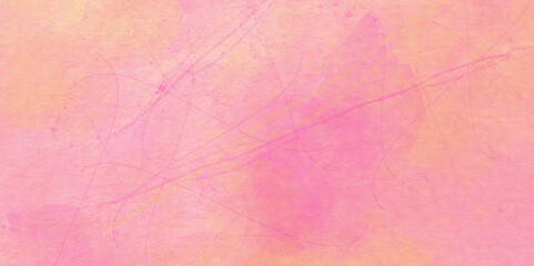 Seamless soft pink background with texture pink background with watercolor Pink scraped grungy background. Grunge background frame Soft pink watercolor background. Pink texture background.