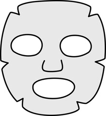 Facial Mask Illustration