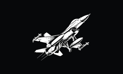 Fototapeta na wymiar illustration of an eagle, flying, jet logo design, plane 