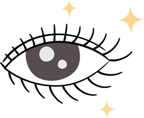 Eyelashes Illustration