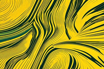 Abstract background modern hipster futuristic graphic. Yellow background with stripes. Vector abstract background texture design bright poster, banner yellow 