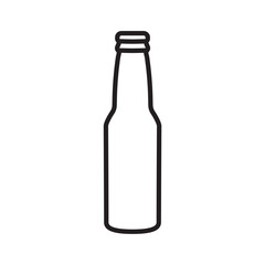 beer bottle icon design vector template