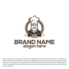 Obraz premium Savor Signature: Detailed Chef Seal