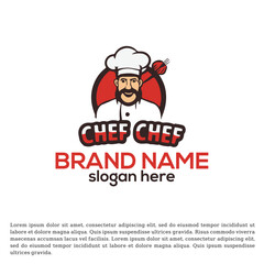 Chef's Canvas: Detailed Culinary Logo