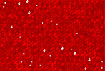 Light Red vector template with bubble shapes.