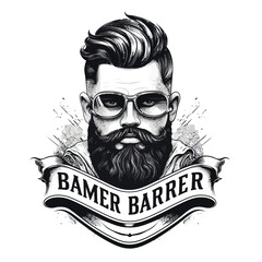logo design of barbershop