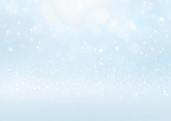 水色のキラキラ背景