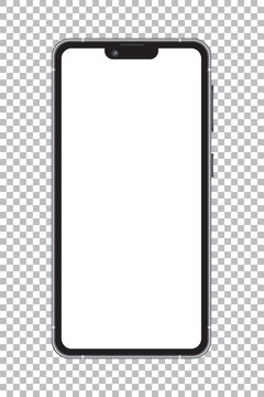 Phone, mobile, vector, telephone background. Blank screen illustration for design mockups
