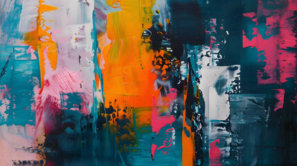 Fototapeta premium Abstract painting