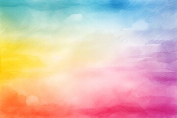 Watercolor Gradient with Warm and Cool Hues - A beautiful watercolor gradient blending from blue to pink, conveying a sense of warmth and creativity