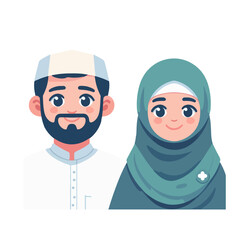 moslem avatar character 
