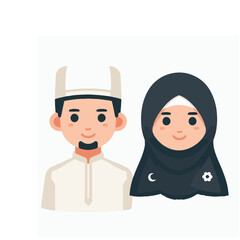 moslem avatar character 