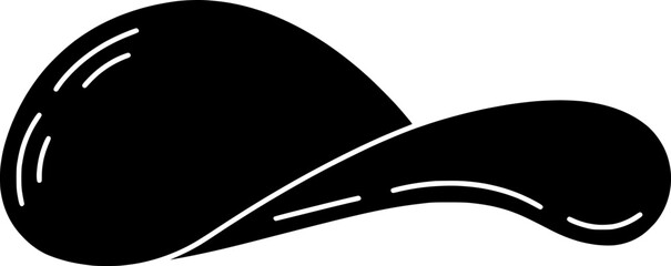 snack illustration tortilla silhouette potato logo crisp icon yellow outline chip crunchy food chips fried spicy crispy salty spice shape of food chips for vector graphic background