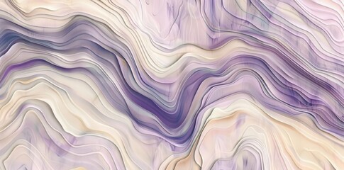 Elegant Purple and White Marble Texture