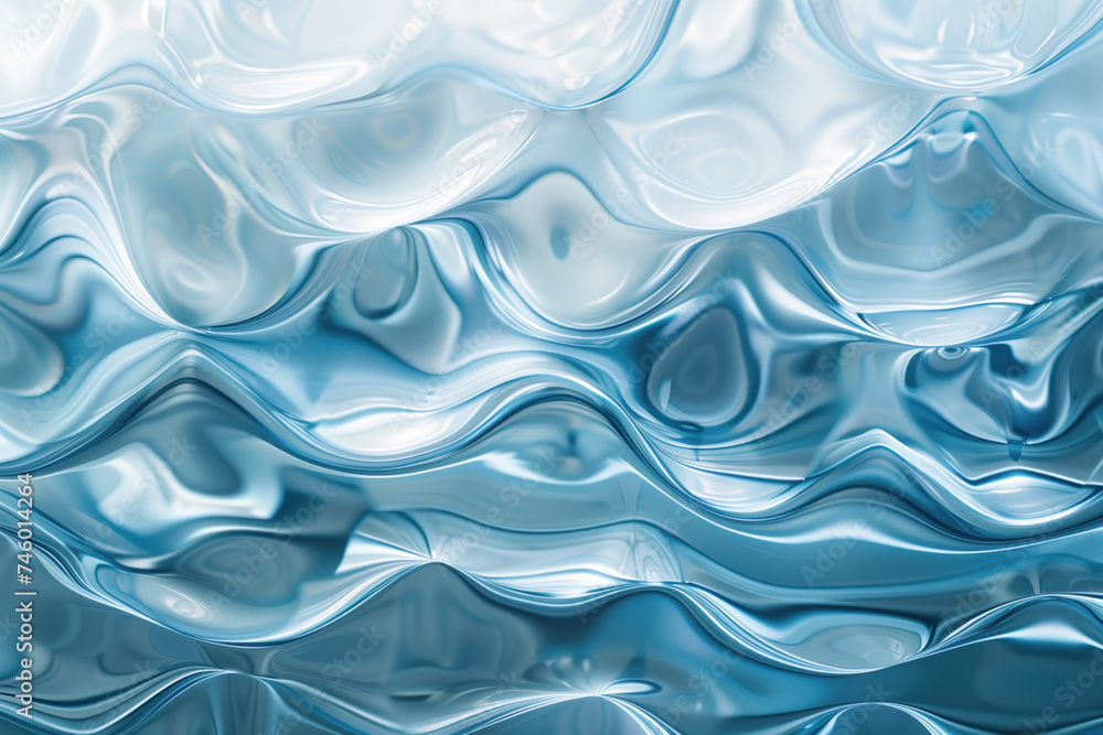 Poster abstract background with reflections and caustics. material science. futuristic background image. cr