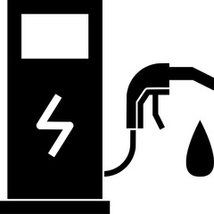 fuel illustration oil silhouette petrol logo gasoline icon gas outline diesel petroleum industry energy drop power liquid lubricant industrial shape of industry energy for vector graphic background
