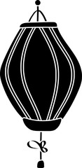 lamp illustration lampion silhouette traditional logo holiday icon religion outline asia lantern chinese festival decoration new tradition flat year shape of chinese festival for vector graphic backgr